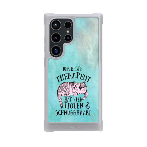 Samsung Galaxy S24 Ultra NIVOmax Katze Therapeut