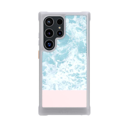 Samsung Galaxy S24 Ultra NIVOmax Rosa am Meer