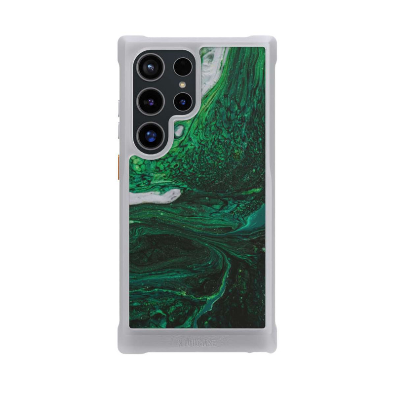 Galaxy S24 Ultra NIVOmax Green oil texture