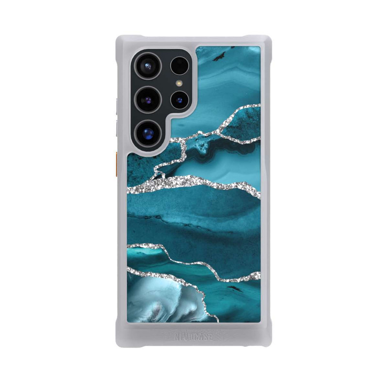 Galaxy S24 Ultra NIVOmax Gletscher Eis Marmor
