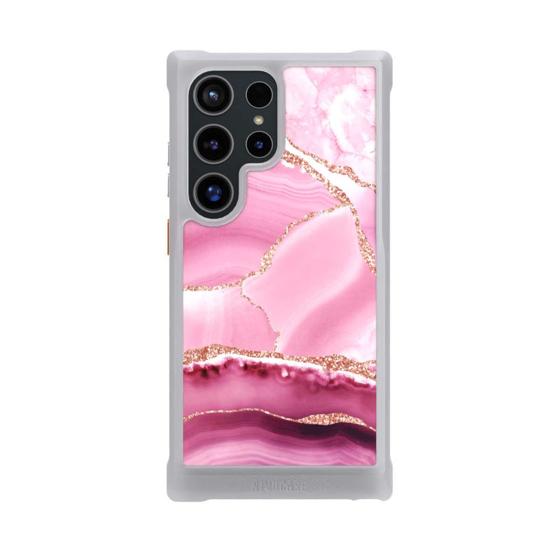 Galaxy S24 Ultra NIVOmax Meerjungfrauen Pink Marmor