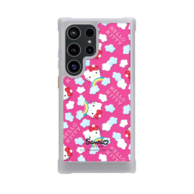 Galaxy S24 Ultra NIVOmax Hello Kitty Regenbogenmuster