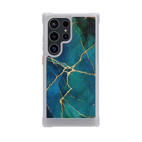 Samsung Galaxy S24 Ultra NIVOmax Mineralischer Glamourlook Blaugold