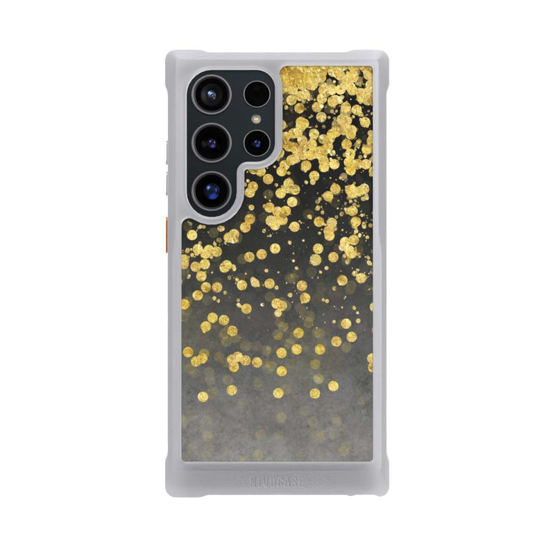 Galaxy S24 Ultra NIVOmax glänzender Goldregen