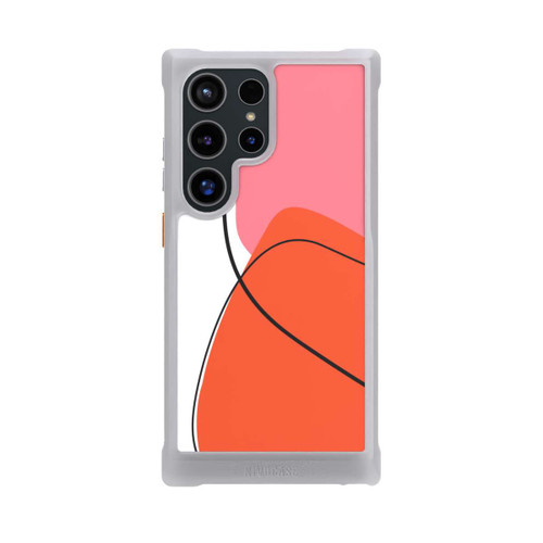Samsung Galaxy S24 Ultra NIVOmax Meine orangefarbene Kunst