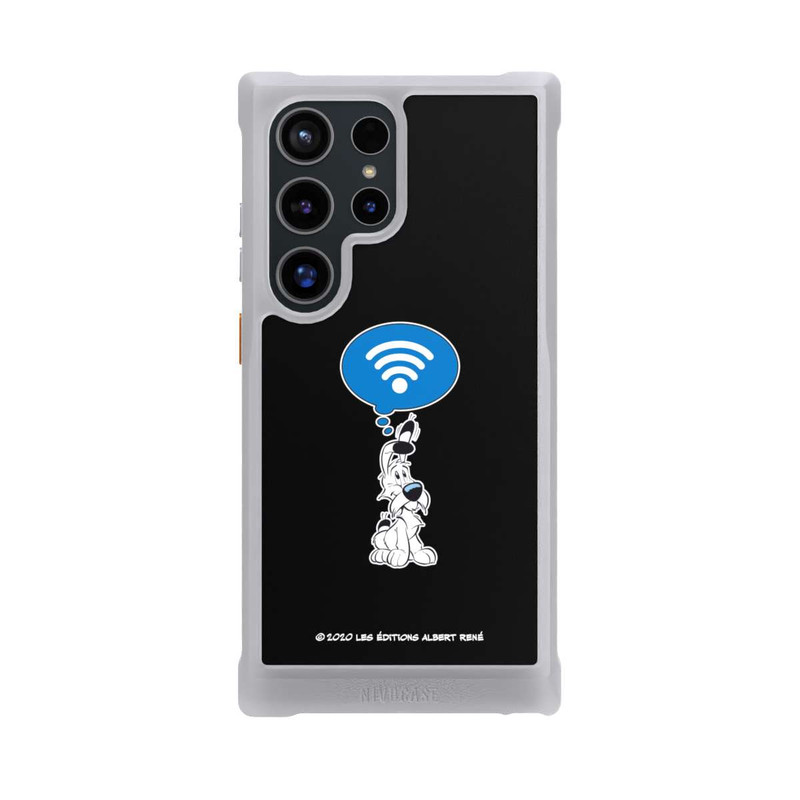 Galaxy S24 Ultra NIVOmax Idéfix WI-FI Sur Fond Noir