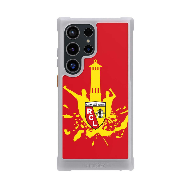 Galaxy S24 Ultra NIVOmax RCL Tower Gelb auf Rot