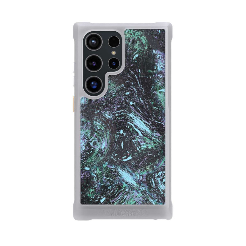 Galaxy S24 Ultra NIVOmax Abstrakt tropfender Staub lila