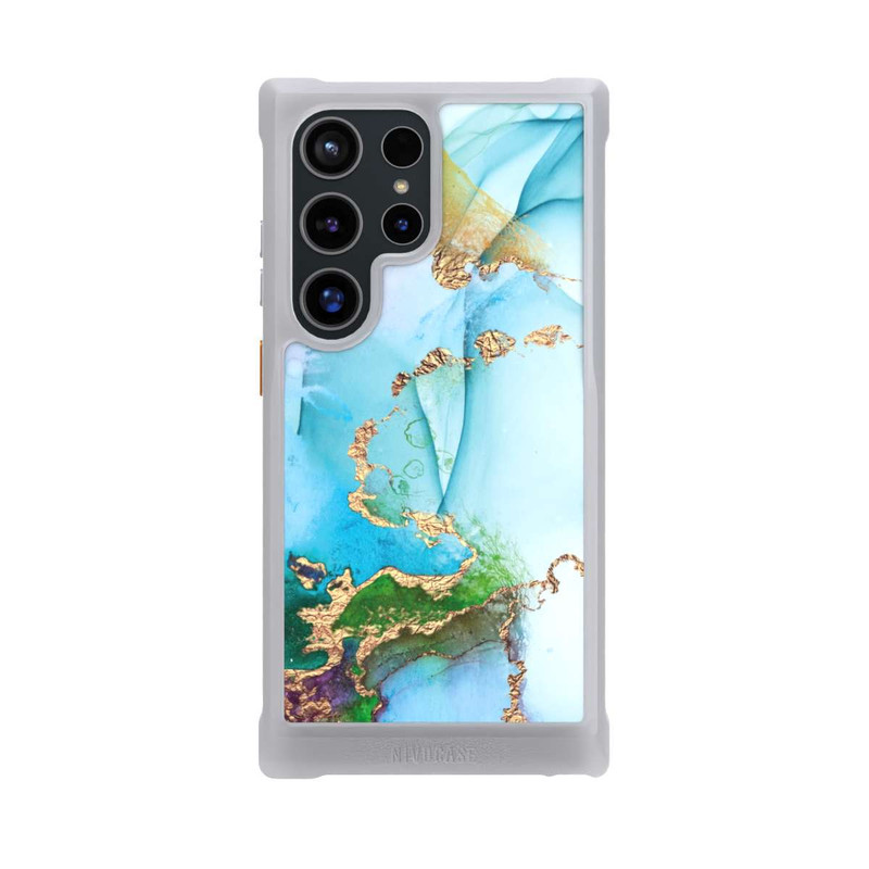 Galaxy S24 Ultra NIVOmax Colourful Marble Glitterlook