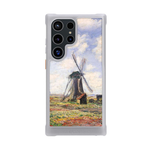 Samsung Galaxy S24 Ultra NIVOmax Tulpenfelder mit der Rijnsburger Windmühle von Claude Monet