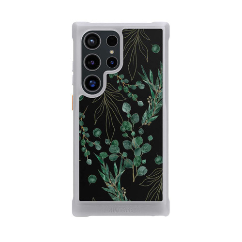 Samsung Galaxy S24 Ultra NIVOmax Eukalyptusblätter schwarz