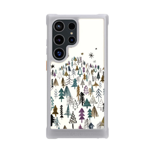 Samsung Galaxy S24 Ultra NIVOmax Bergbäume Wald Lila