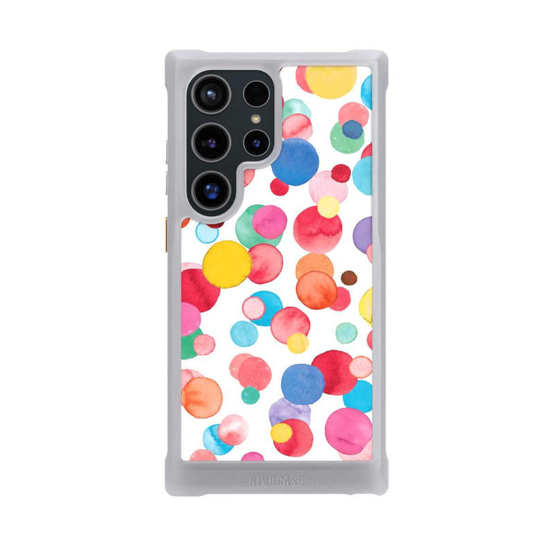 Galaxy S24 Ultra NIVOmax Summer Polka Dots Watercolor