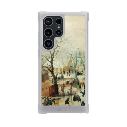 Samsung Galaxy S24 Ultra NIVOmax Winter Landscape with Ice Skaters - Hendrick Avercamp
