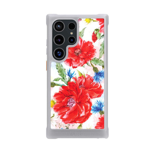 Samsung Galaxy S24 Ultra NIVOmax Sommerwiese Kornblumen Mohn