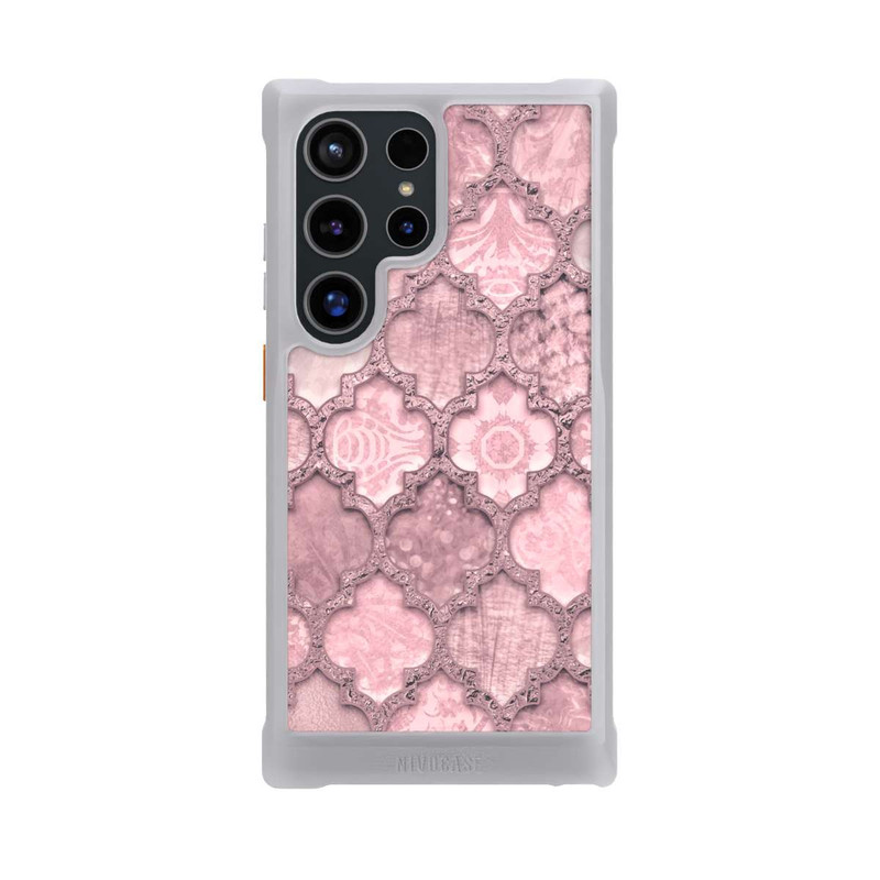 Galaxy S24 Ultra NIVOmax Morocco Tile Pink
