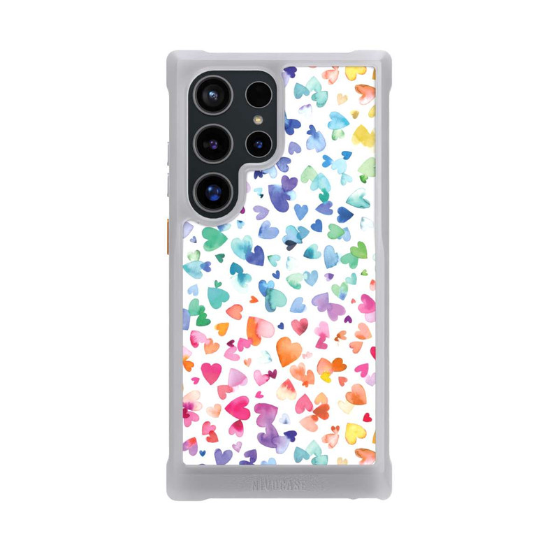 Galaxy S24 Ultra NIVOmax Liebesherzen aquarell