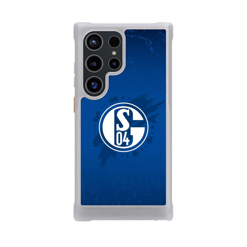 Galaxy S24 Ultra NIVOmax Schalke 04 Farbe Fleck Blau