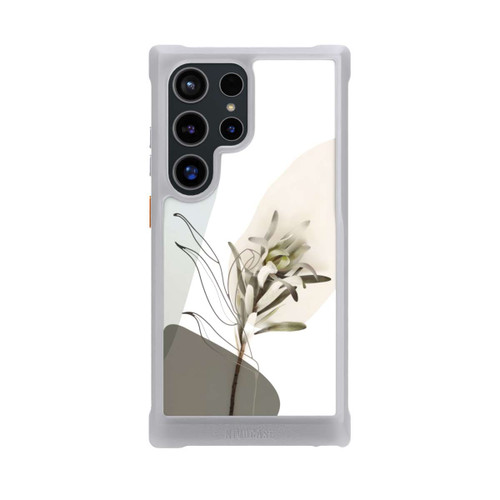 Samsung Galaxy S24 Ultra NIVOmax Boho Line Art Olivgrün