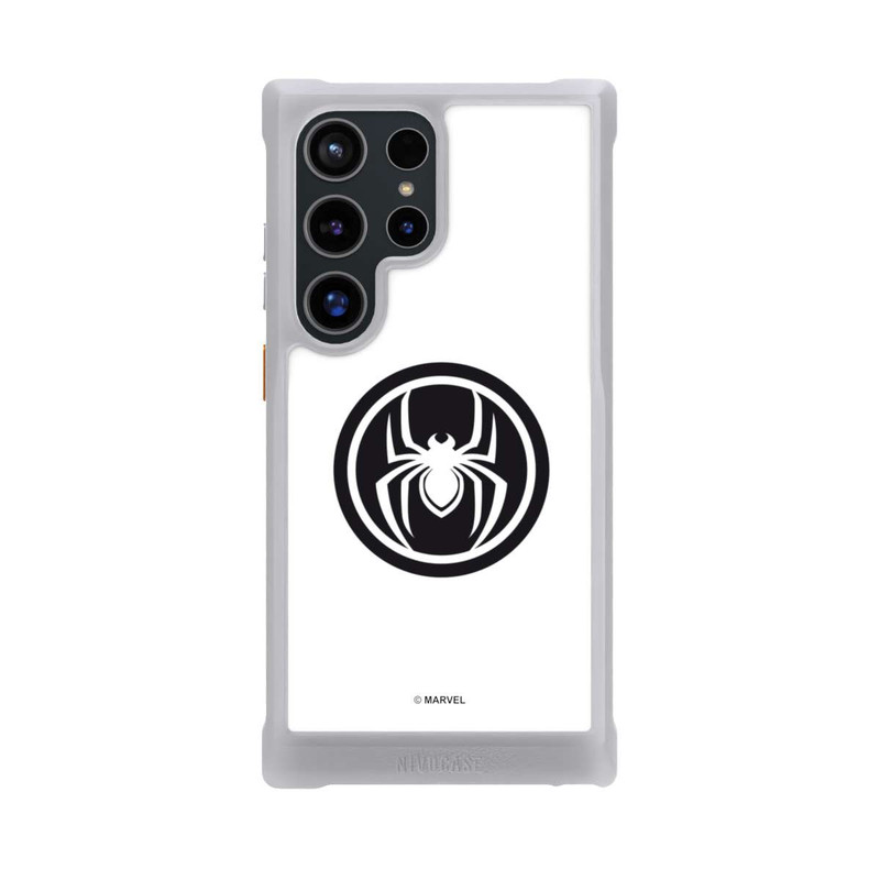 Galaxy S24 Ultra NIVOmax Spider-Man Logo White