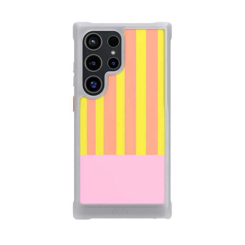 Galaxy S24 Ultra NIVOmax Neonfarbige Streifen