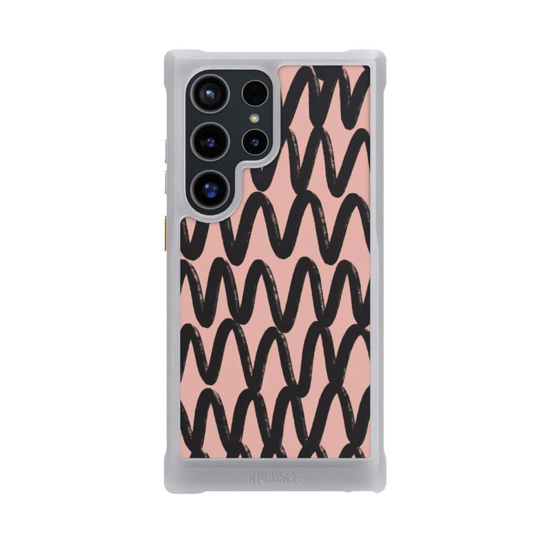 Galaxy S24 Ultra NIVOmax Black Zig Zag 