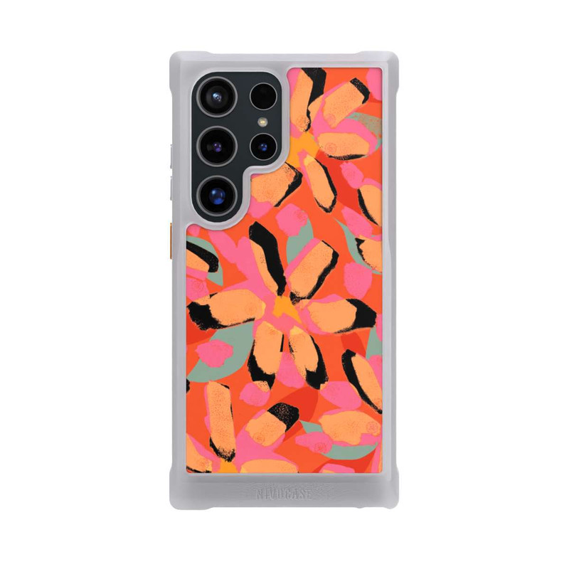 Galaxy S24 Ultra NIVOmax Orange Blossoms Pattern
