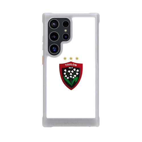 Samsung Galaxy S24 Ultra NIVOmax Logo RC Toulonnais Blanc