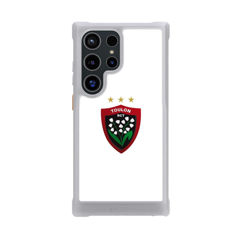 Galaxy S24 Ultra NIVOmax Logo RC Toulonnais Blanc