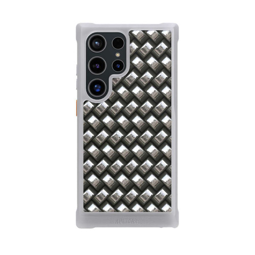 Samsung Galaxy S24 Ultra NIVOmax Glamour Silver Metal
