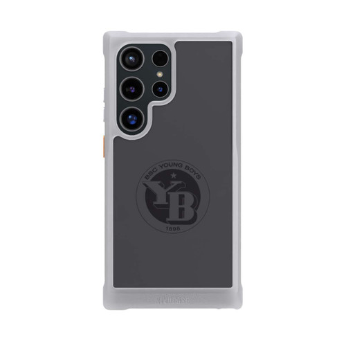 Samsung Galaxy S24 Ultra NIVOmax BSC YB Logo Grau