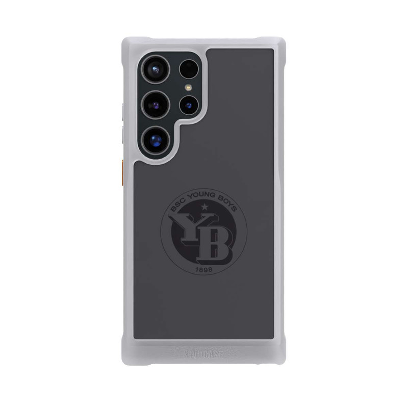 Galaxy S24 Ultra NIVOmax BSC YB Logo Grau