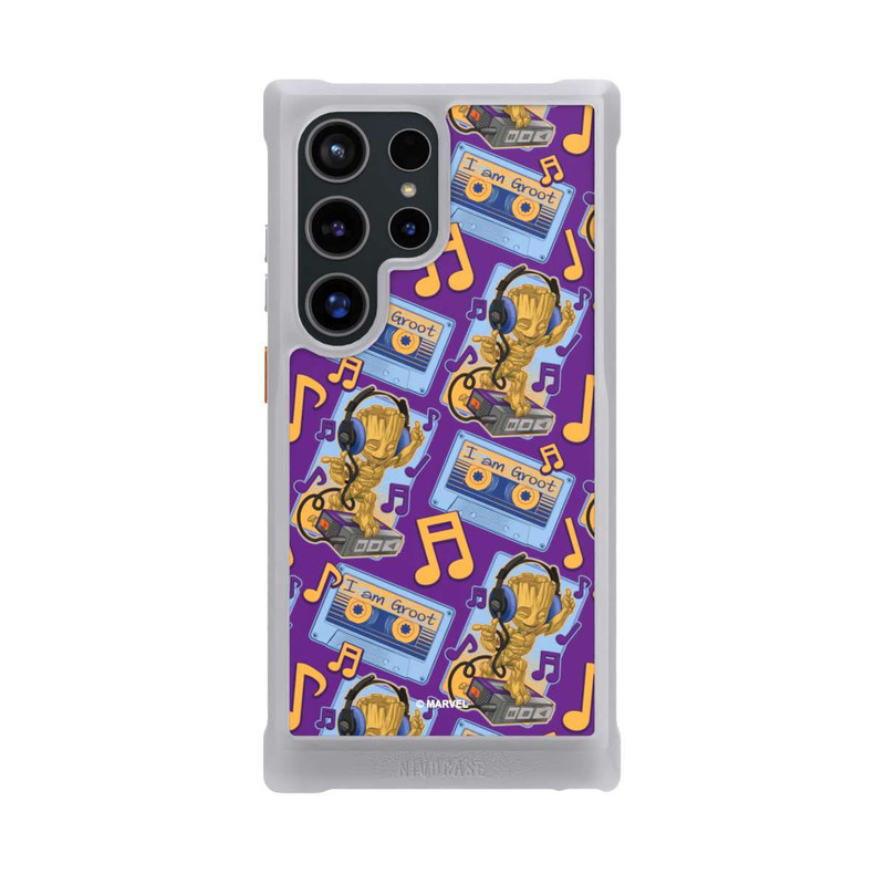 Galaxy S24 Ultra NIVOmax Groot Comic Headphones Guardians of the Galaxy