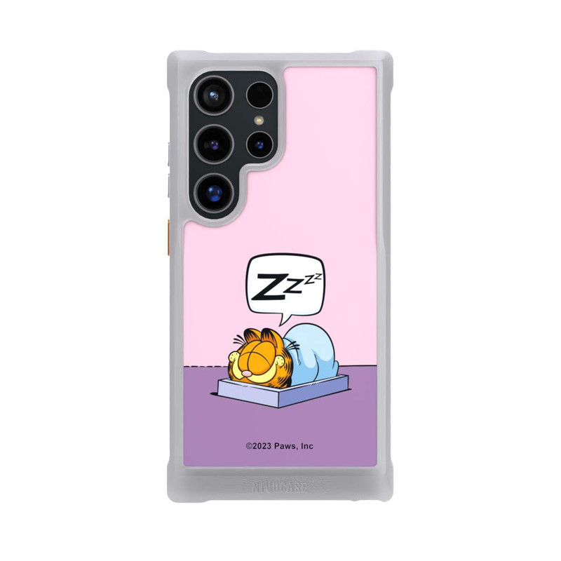 Galaxy S24 Ultra NIVOmax Garfield Nap Attack Pink 