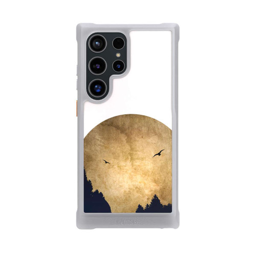 Samsung Galaxy S24 Ultra NIVOmax Zwei Vögel vor Mond