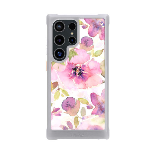 Samsung Galaxy S24 Ultra NIVOmax Tapete mit rosa Blumen