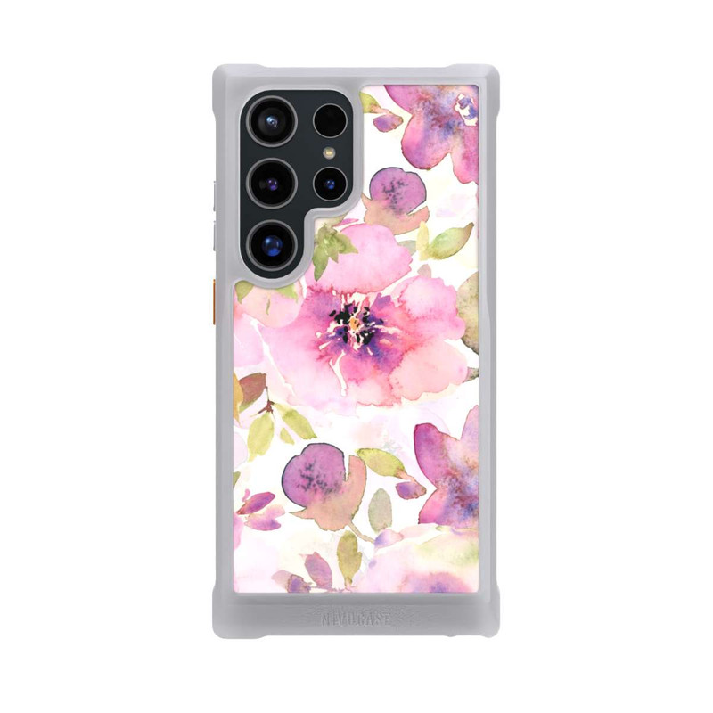 Galaxy S24 Ultra NIVOmax Pink Flowers Wallpaper