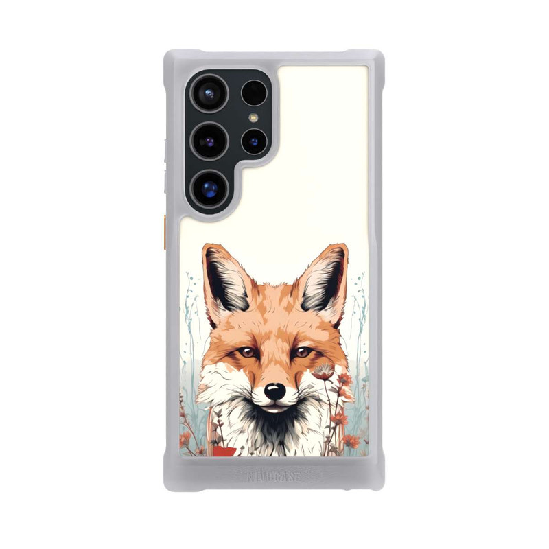 Galaxy S24 Ultra NIVOmax  Fox with Flowers