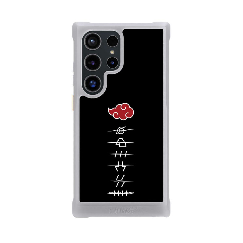 Galaxy S24 Ultra NIVOmax Akatsuki Member Symbols Black