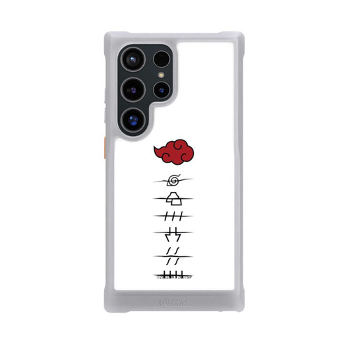 Samsung Galaxy S24 Ultra NIVOmax Akatsuki Mitgliedersymbole Weiß
