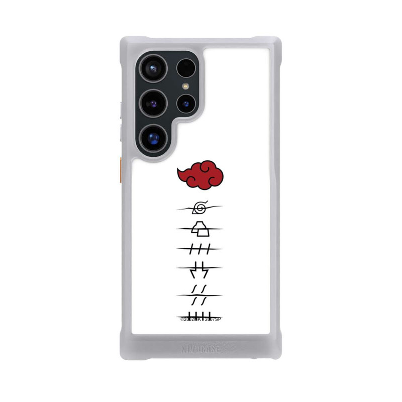 Galaxy S24 Ultra NIVOmax Akatsuki member symbols white