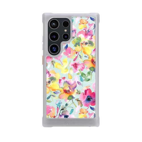 Samsung Galaxy S24 Ultra NIVOmax Künstlerischer Sommer Psychedelic Floral