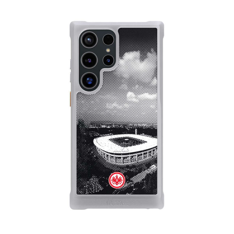Galaxy S24 Ultra NIVOmax SGE Stadion Schwarz Weiß