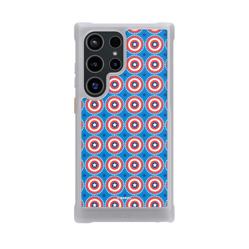 Samsung Galaxy S24 Ultra NIVOmax Captain American Shield Pattern