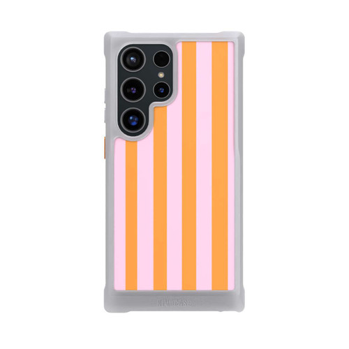 Samsung Galaxy S24 Ultra NIVOmax Orange Rosa Streifen