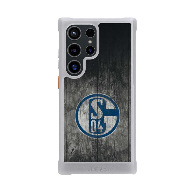 Galaxy S24 Ultra NIVOmax Schalke 04 Holz Look