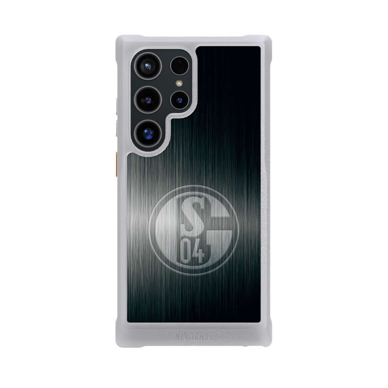 Galaxy S24 Ultra NIVOmax Schalke 04 Metall Look