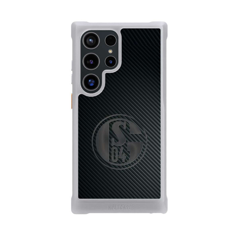 Galaxy S24 Ultra NIVOmax Schalke 04 Carbon Look
