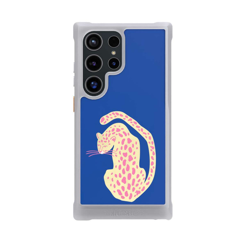 Galaxy S24 Ultra NIVOmax Blue Pink Cat