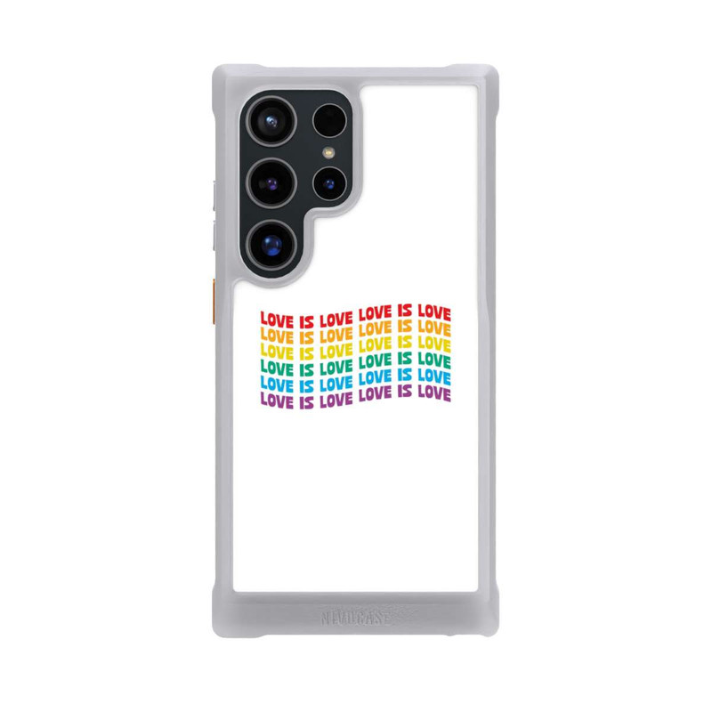 Galaxy S24 Ultra NIVOmax Love is Love Flag